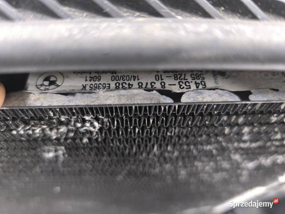 CHŁODNICA KLIMATYZACJI BMW E39 25B 8378438