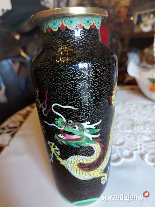 Wazon Cloisonneemalia komórkowa Rybnik