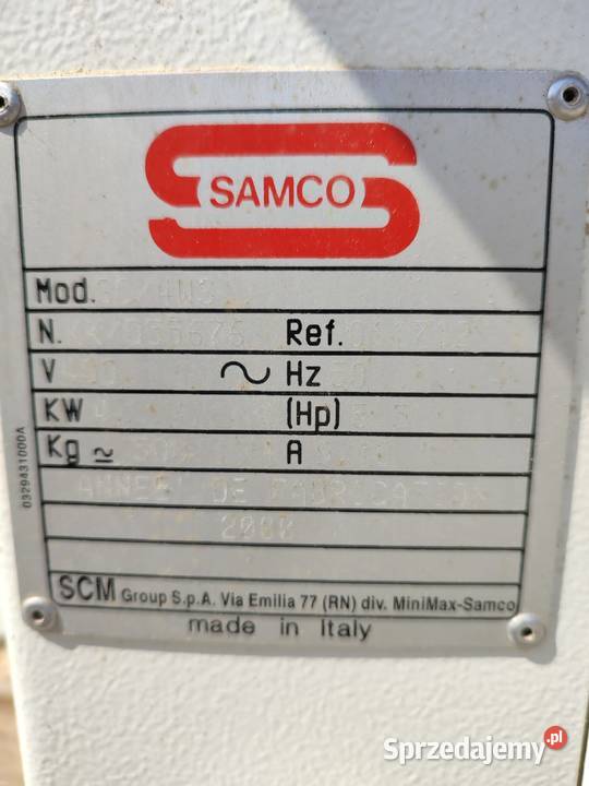Piła formatowa Samco z wózkiem Wejherowo sprzedam