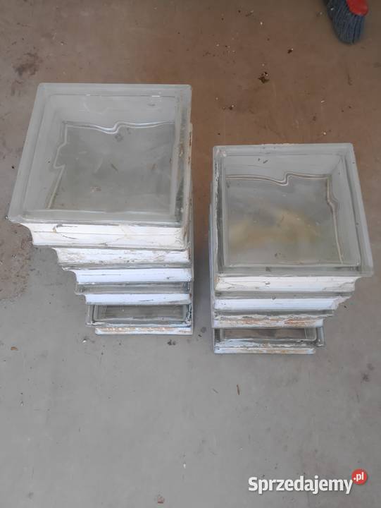 Luksfery szklanepustaki szklane sprzedam