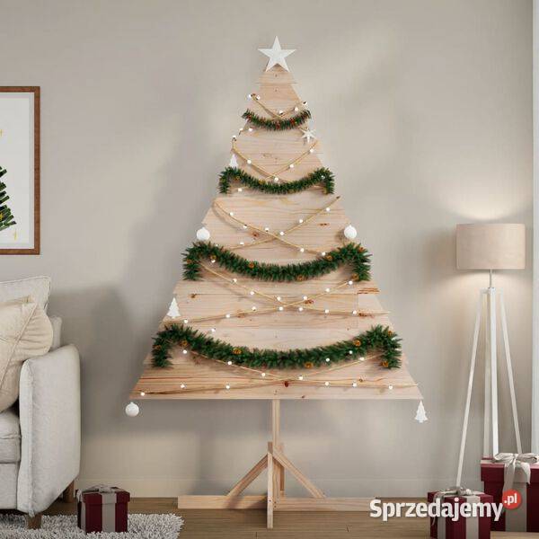 vidaXL Drewniana choinka do udekorowania 180 sprzedam