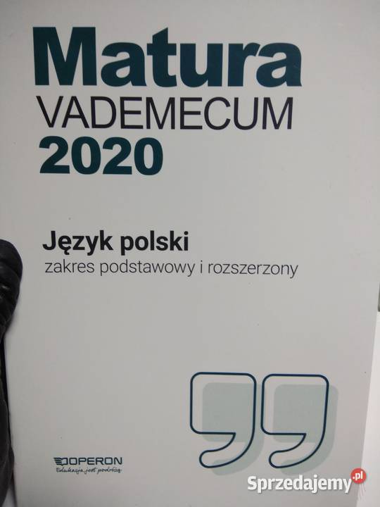 Polski operon vademecum maturzysty rozszerzenie mazowieckie Warszawa