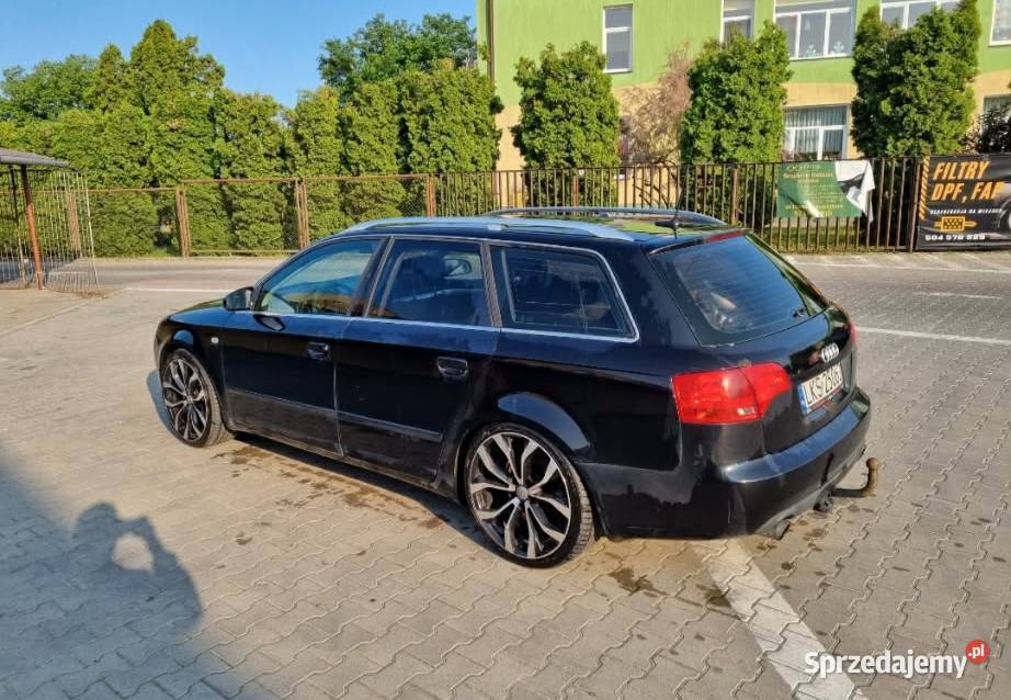 Audi a4 B7 quattro 20t avant czarny A4 lubelskie Krasnystaw