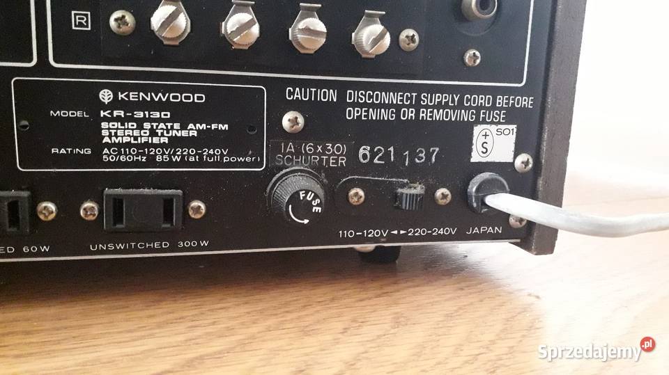 Kenwood amplituner vintage 1971 Leżajsk