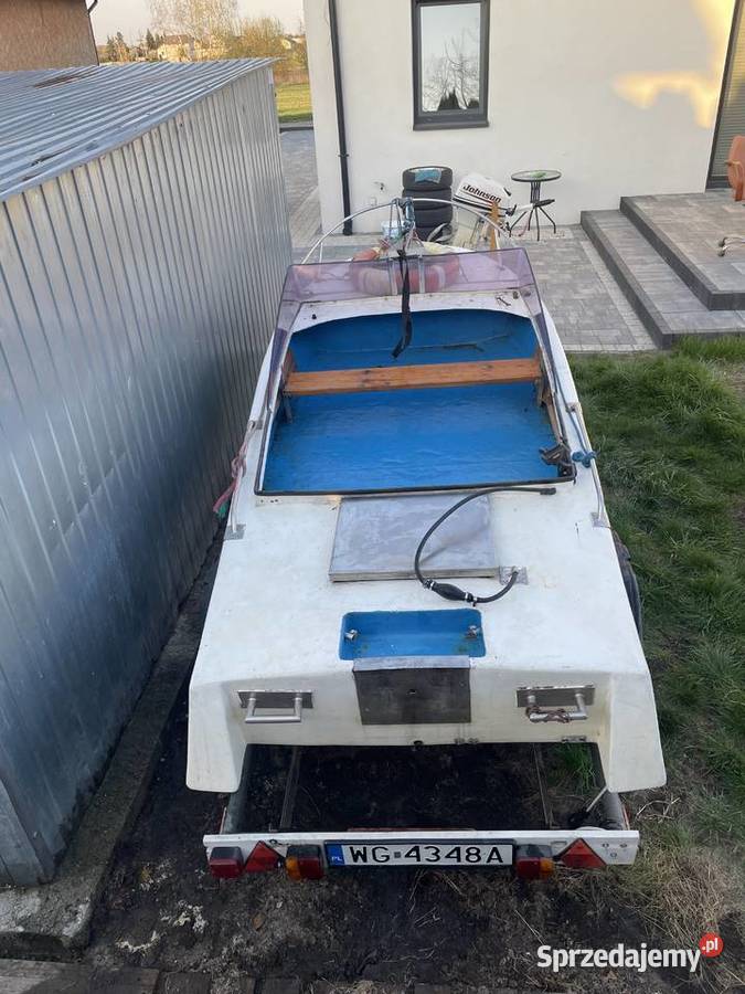 Łódź Wędkarska Przyczepa podłodziowaSilnik Garwolin