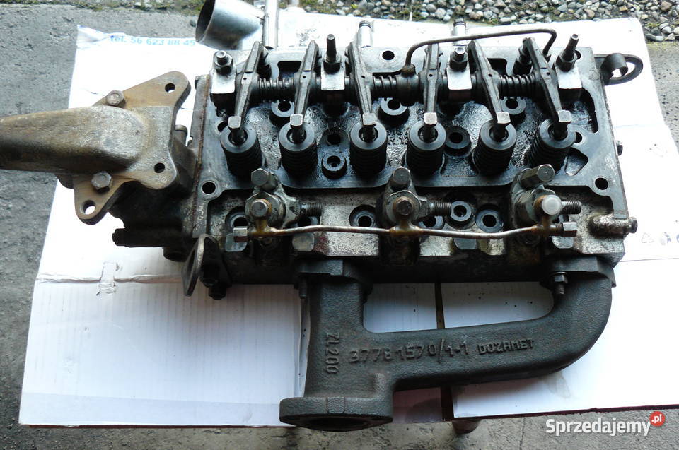 Głowica ursus c360 3p kompletna kolektory i nieuszkodzony