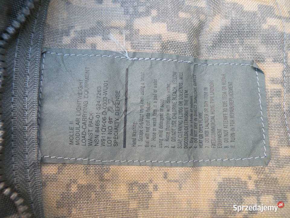 Nerka Field waist pack molle II UCP Wrocław