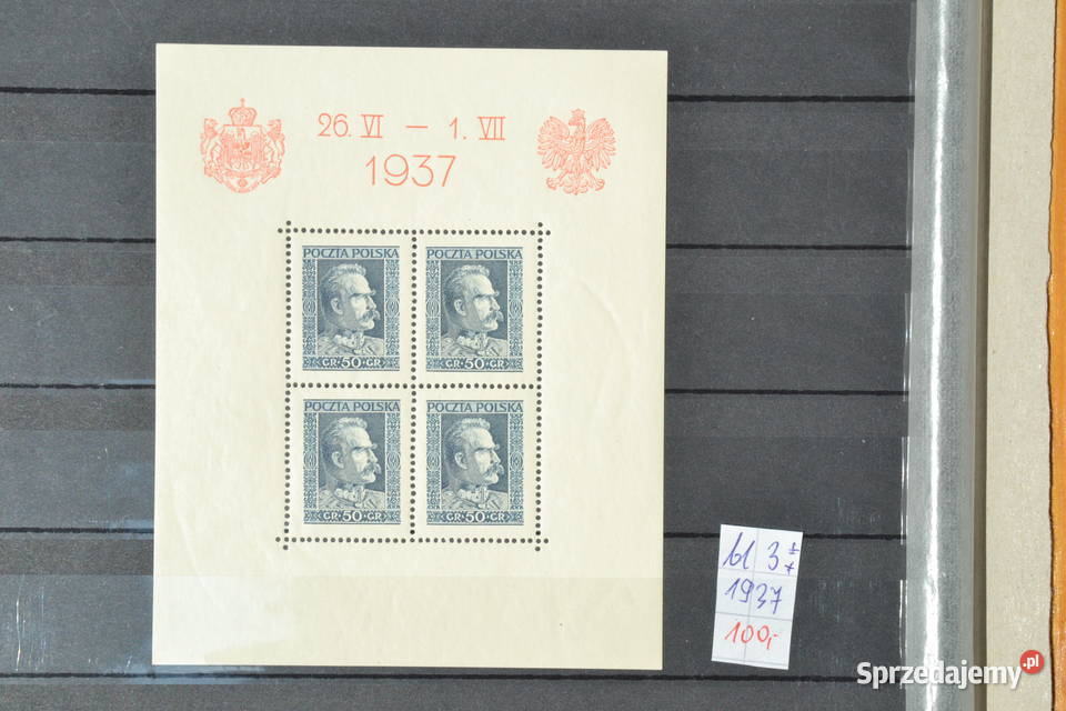 Znaczki Polska Fi bl 3 Sobótka