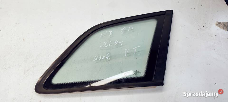 SZYBA KAROSERYJNA AUDI A3 8P SPORTBACK P T 2009R osobowe Przystajń sprzedam