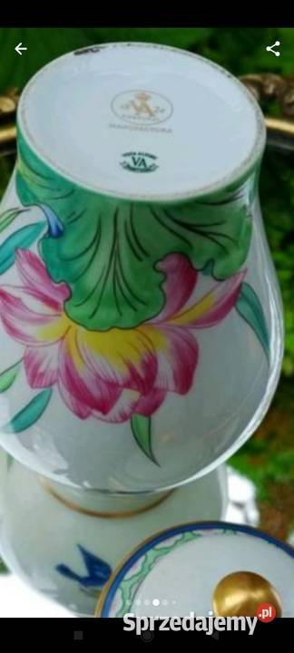 Wazon Amfora Waza
Sygnowany Vista Alegre Vista Pabianice