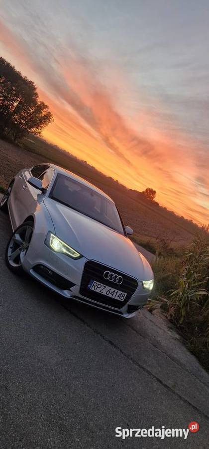 Audi A5 Sportback 2012 r niski przebieg zadbana nieuszkodzony Rzeszów