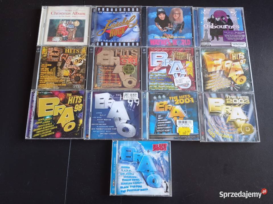 Płyty CD Rock Metal Pop Dance Zestaw Różni Wałbrzych