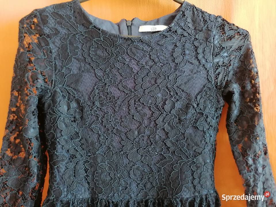 Sukienka koronkowa MS Kids granatowa810 lat Łódź