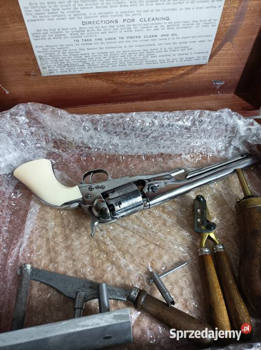 Czarnoprochowy rweolwer Colt Navy 1861 kal 36 Koszalin