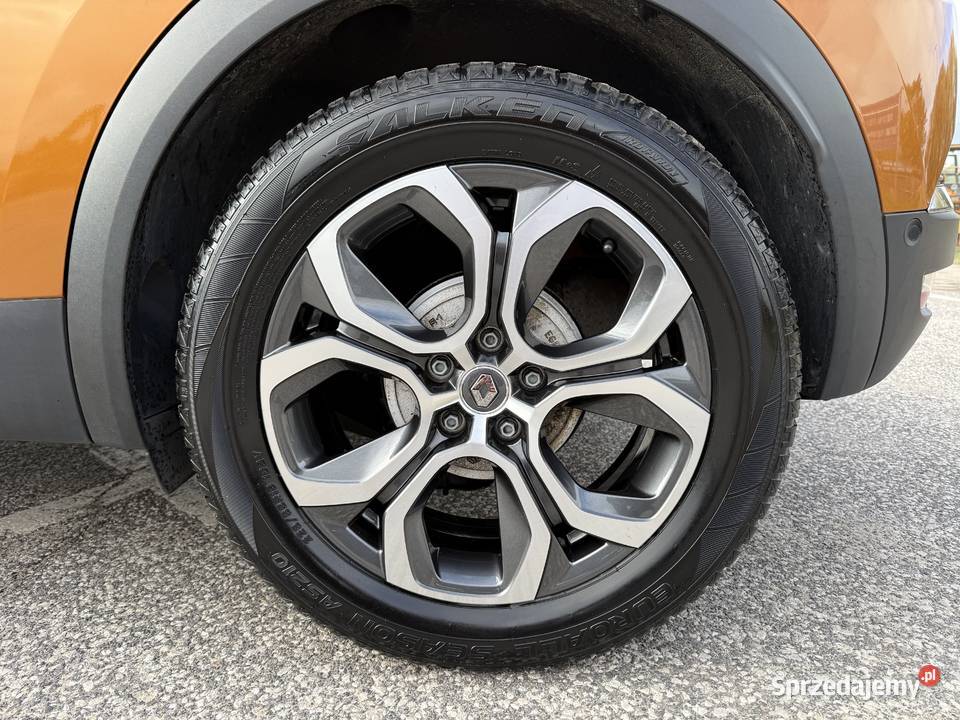 Renault Captur 1332 BENZYNA Automat Nawigacja pomarańczowy wielkopolskie sprzedam