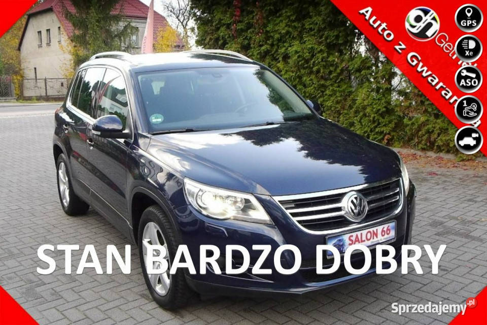 Volkswagen Tiguan 14b Xenon Navi Kamera Stan b światła przeciwmgielne śląskie Częstochowa