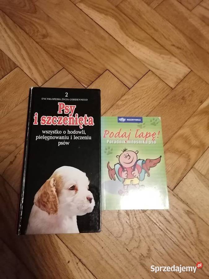 Książki o rasach psów sprzedam