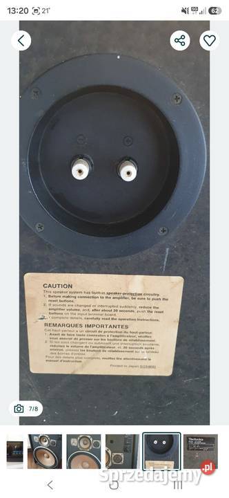 Technics Amplituner SAAX6 Technics Kolumny Amplitunery Radom