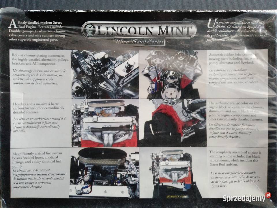 Model silnika Chevy Street Rod 16 Ultra Metal śląskie Gliwice