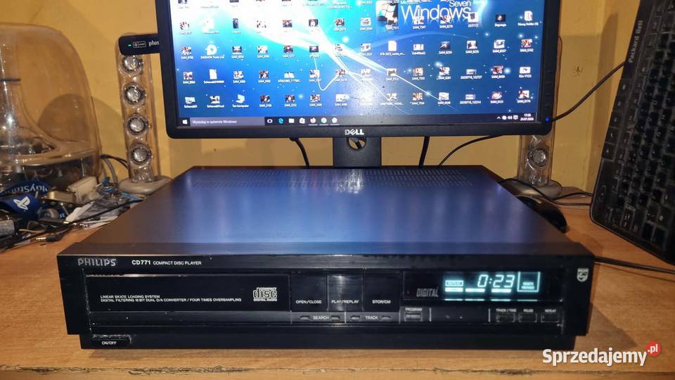 Odtwarzacz CD Philips CD771 CDM TDA1541A Topowy Warta