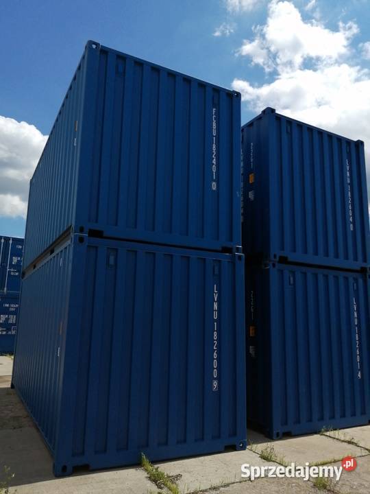 Sprzedam kontener morski RAL 5010 20dv ONE WAY pomorskie