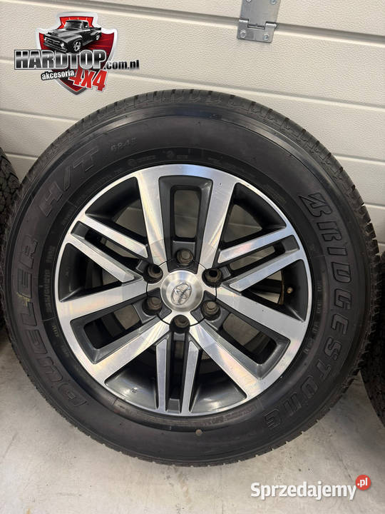 Komplet Felgi Koła 18 opony Bridgestone 26560R18 Pasłęk