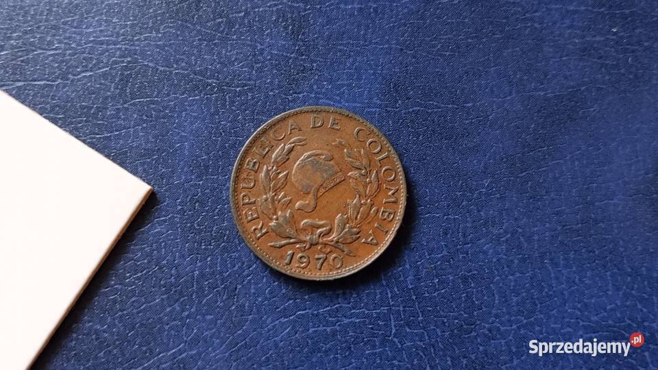 Stare monety 5 cent 1998 Kolumbia