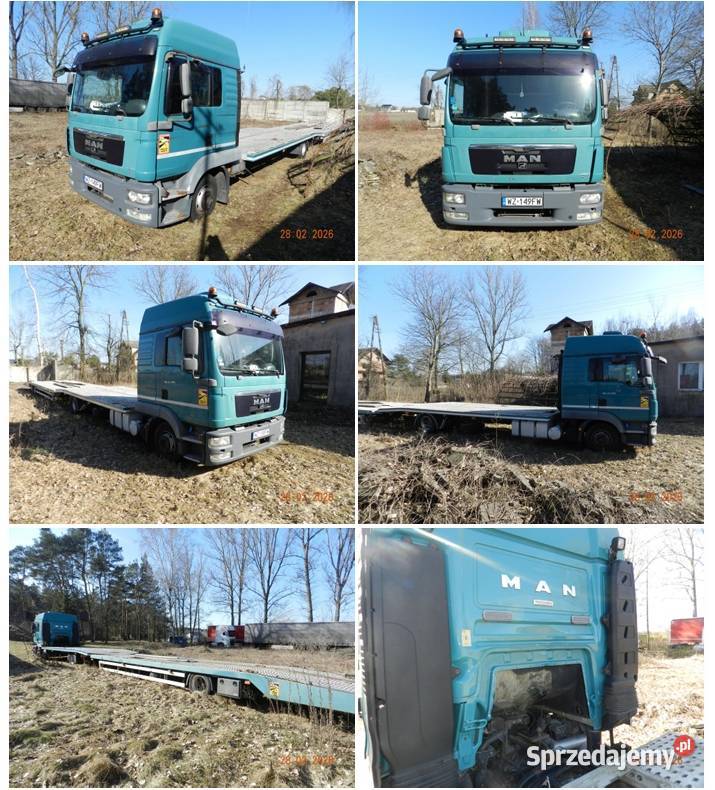 Samochód ciężarowy MAN 12250 TGL E5 120t