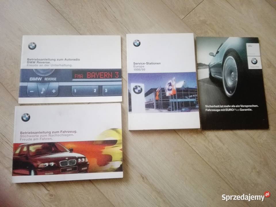 Książka serwisowa instrukcja obsługi BMW osobowe małopolskie Jurków