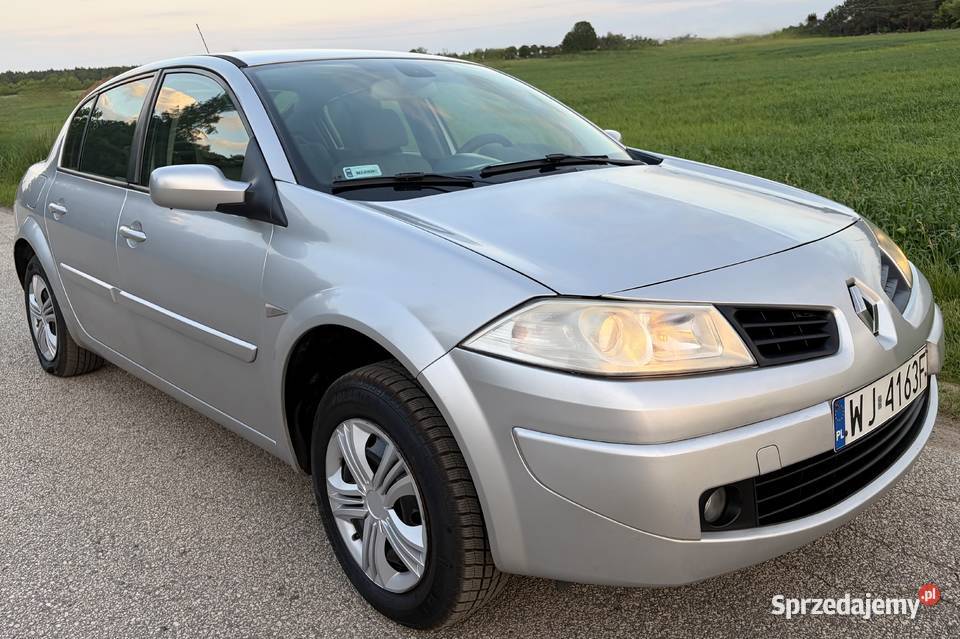 Renault Mgane Sedan 2007 16 Benzyna Silnik manualna
