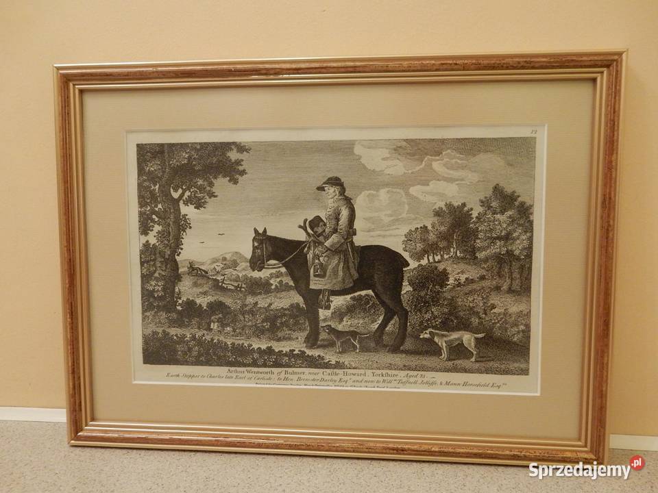 Dziesięć rycin przedstawiających konie do wielkopolskie