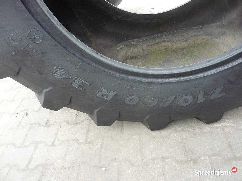 2x Opona używana rolnicza 71060R34 TRELLEBORG Zaścianki