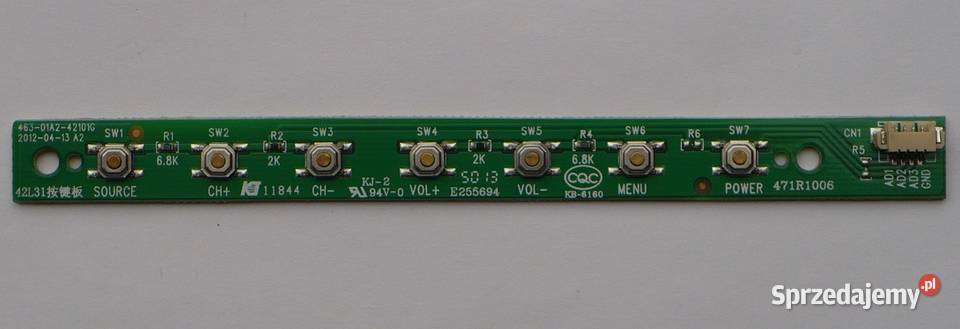 Klawiatura lokalna 46301A242101G TV Manta LED Lublin