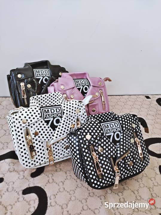 LATOPiękne torebki listonoszkiRóżowy czarny