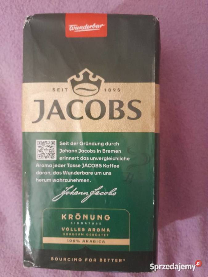 Jacobs Krnung Signature Zielona Oryginalna Bydgoszcz