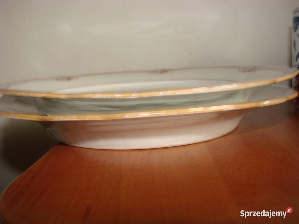 stare porcelanowe talerze 2 Pruszcz Gdański