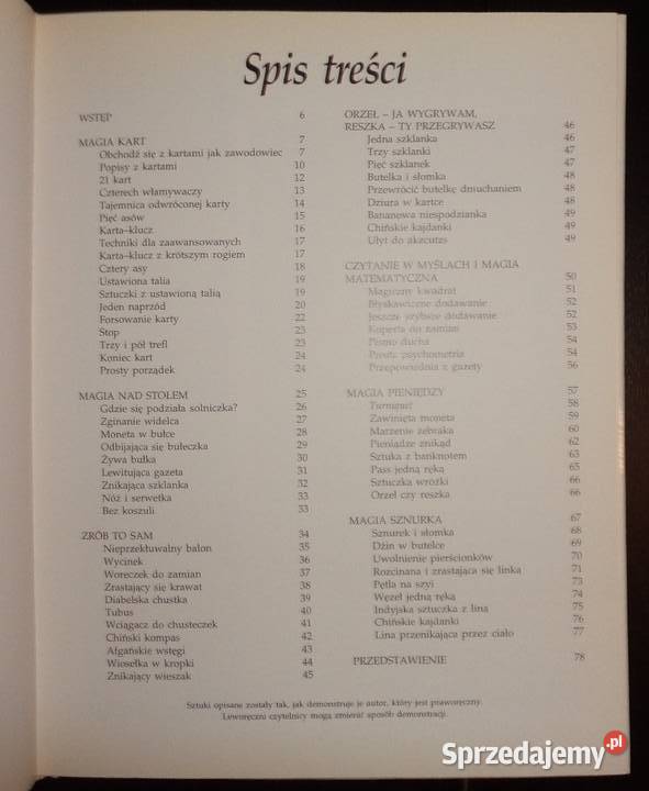 Album sztuki magiczne sztuczki nowa książka Rzeszów