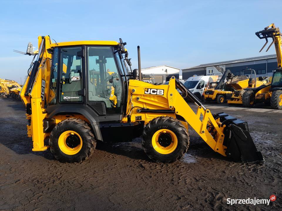 JCB 3CX COMPACT 2022R JOYSTICK KOPARKOŁADOWARKA Krotoszyn