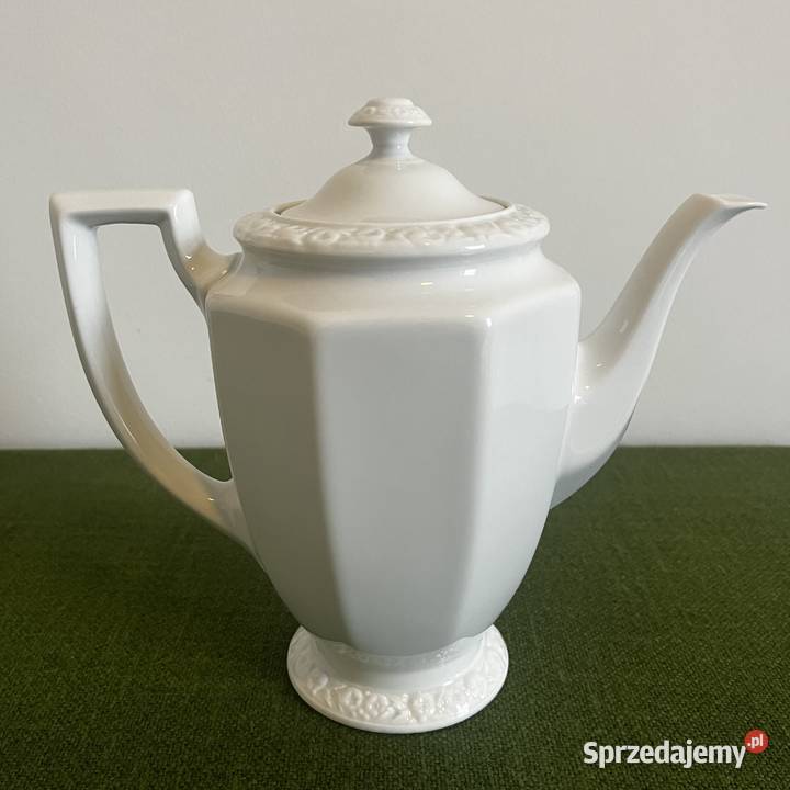 Dzbanek Rosenthal Classic Rose Biała Maria Porcelana i szkło Nowy Sącz