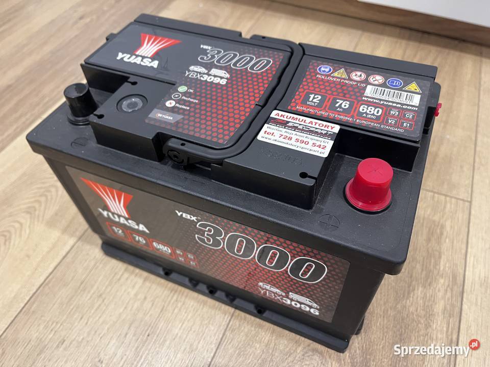 AKUMULATOR ROZRUCHOWY 12V YUASA 76AH Akumulatory dolnośląskie