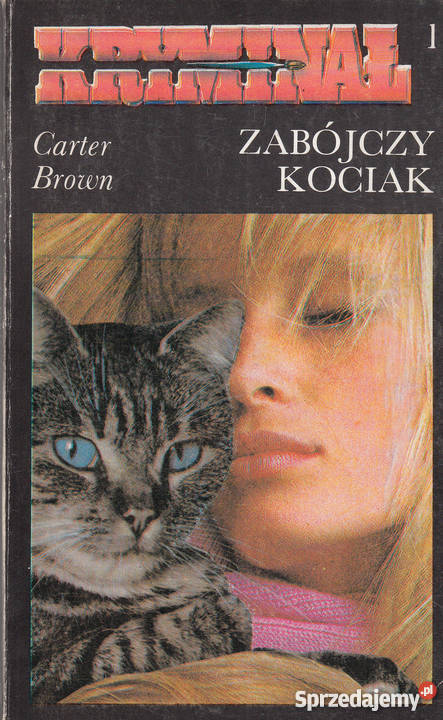 02214 ZABÓJCZY KOCIAK CARTER BROWN Czyrna sprzedam