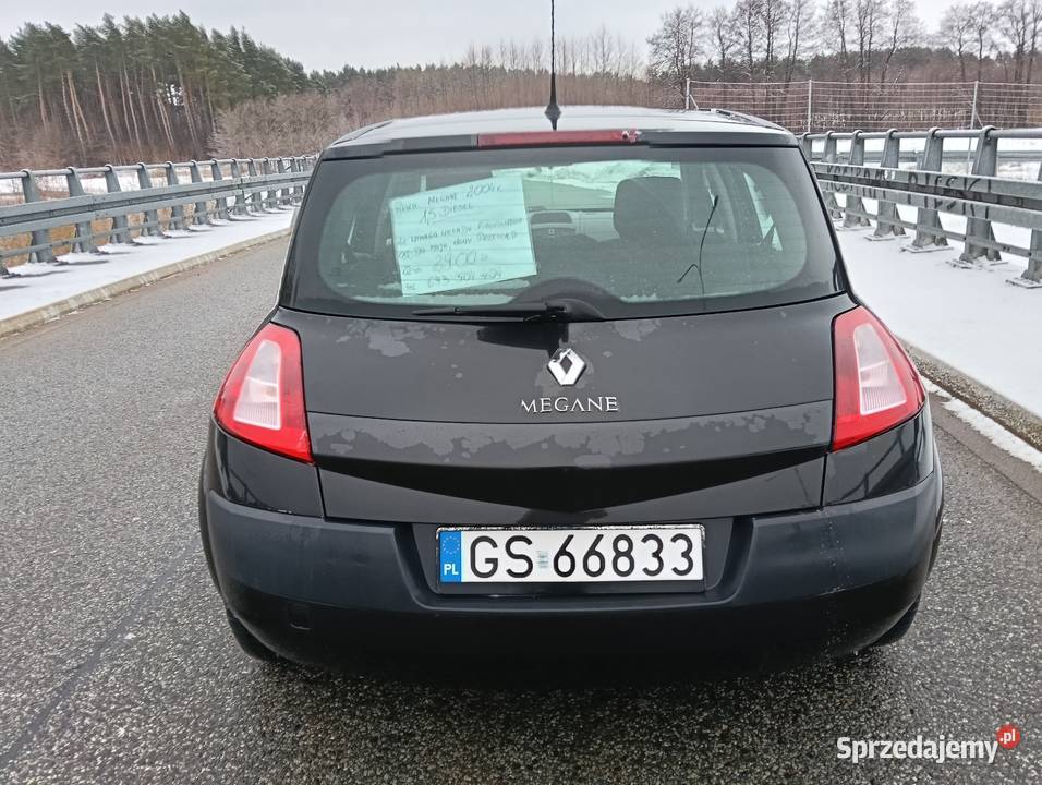 Renault Megane 15 DCI 2004r Panorama wspomaganie kierownicy