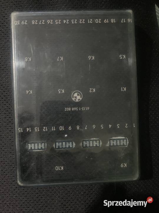 Pokrywa skrzynki bezpieczników BMW e30 e23 e24 Mszana