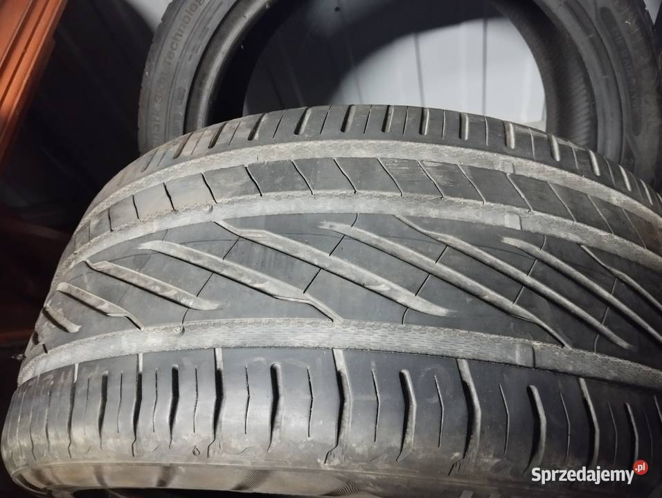 Opony letnie Uniroyal Rainsport 5 25540R19 Samochodowe Rzeżewo-Morzyce sprzedam
