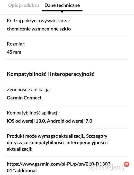 Garmin instinct solar 3 45mm podlaskie Białystok