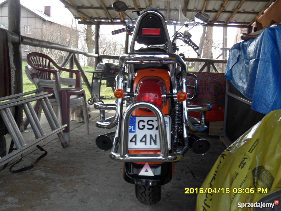 Motocykl Lifan Chopper na katB sprowadzony pomorskie Malbork sprzedam