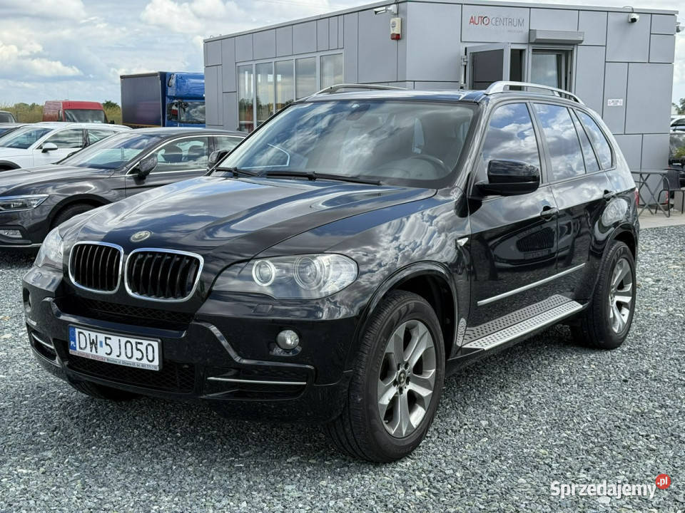 BMW X5 30i 231 2009r xDrive Navi Skóry podgrzewane fotele X5 dolnośląskie Wojkowice