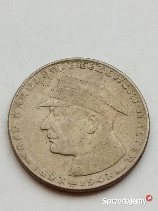 Moneta 10 1967r Gen Karol Świerczewski Numizmatyka Dąbrowa Górnicza sprzedam