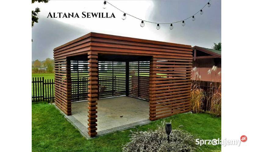 Altana drewniana nowoczesna Sewilla Szybka Łódź sprzedam