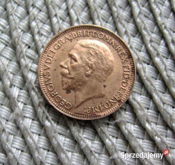 Wielka Brytania 1 Farthing 1936r Kalisz sprzedam